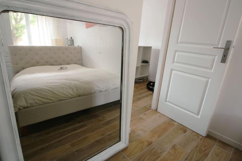 Appartement Avec Terrasse Privee, Plage A Pied Saint-Aubin-Sur-Mer  Buitenkant foto